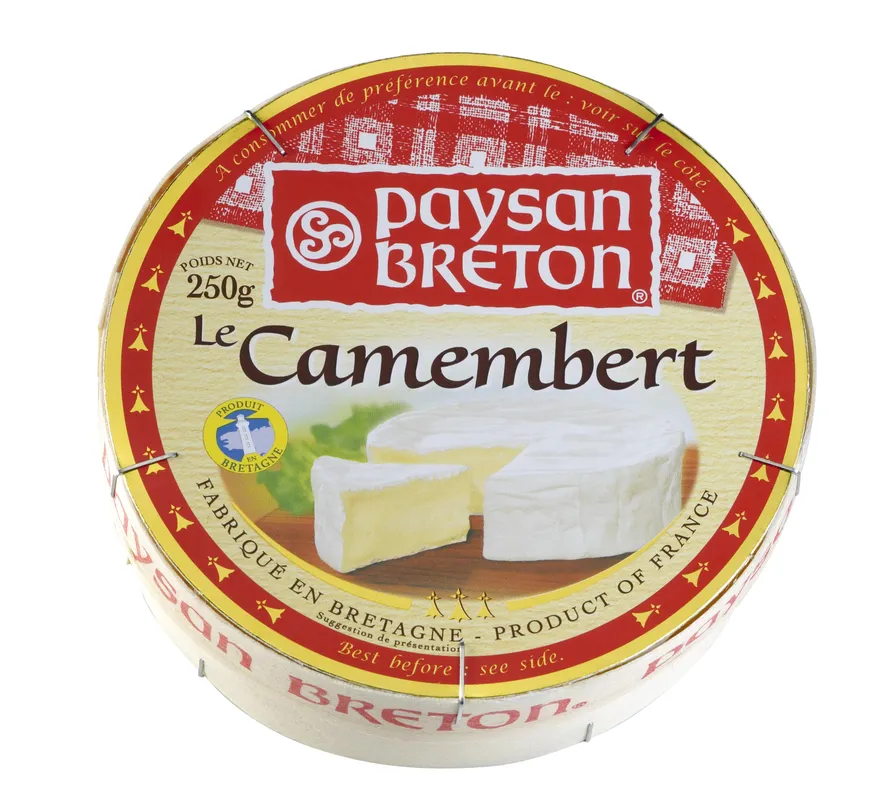 Paysan Breton Camembert puukarbis 250 g