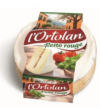 L’Ortolan Brie punase pestoga  135 g