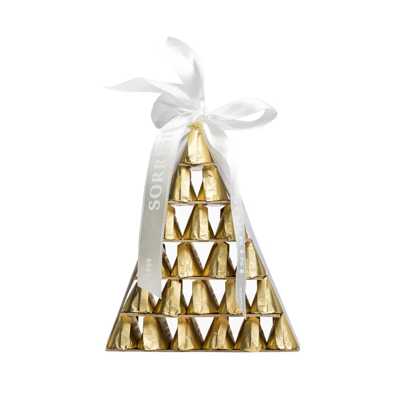 Boella&Sorrisi Gianduiotti kommide püramiid 230 g kuldne