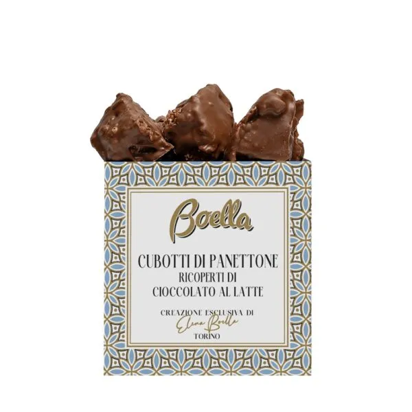 Boella&Sorrisi piimašokolaadiga kaetud pannetone kuubikud 300 g