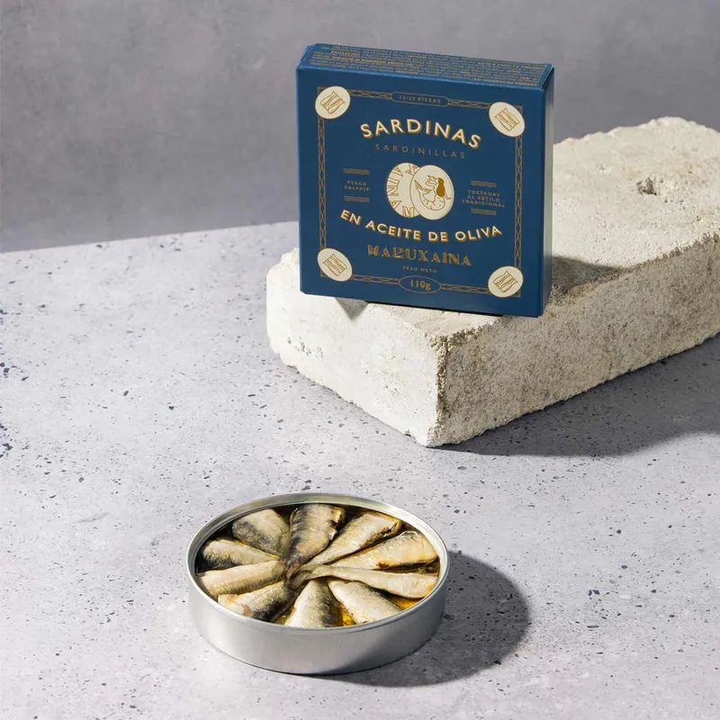 Maruxaina Premium small sardines in olive oil 110 g