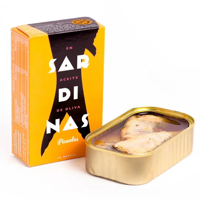 La Narval vürtsikad sardiinid oliiviõlis 120 g