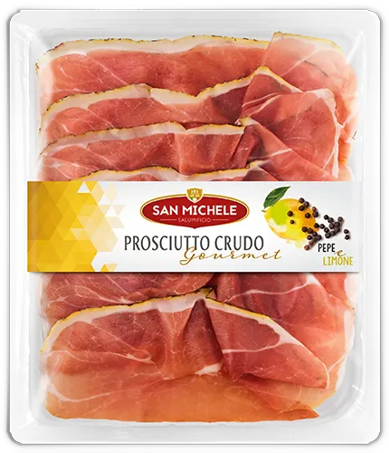 San Michele Prosciutto crudo maitsestatud sidruni ja musta pipraga 90 g