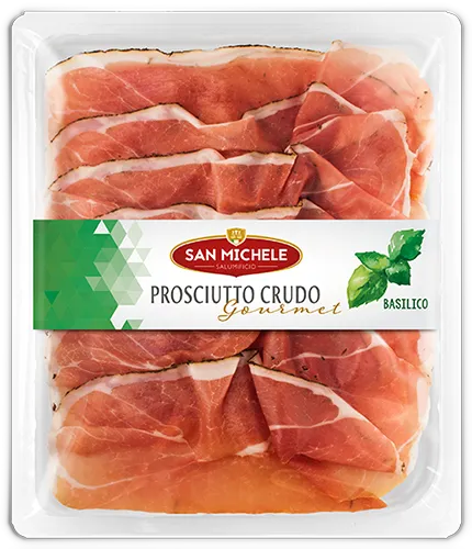 San Michele Prosciutto crudo maitsestatud basiilikuga 90 g