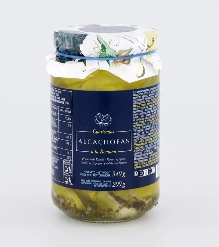 Marineeritud artišokid õlis 340 g