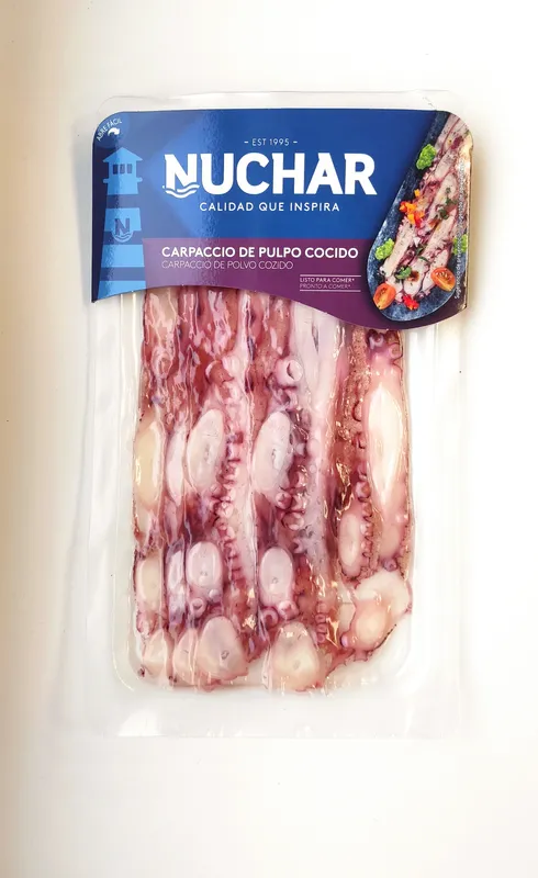 Nuchar eelküpsetatud kaheksajala carpaccio 80 g