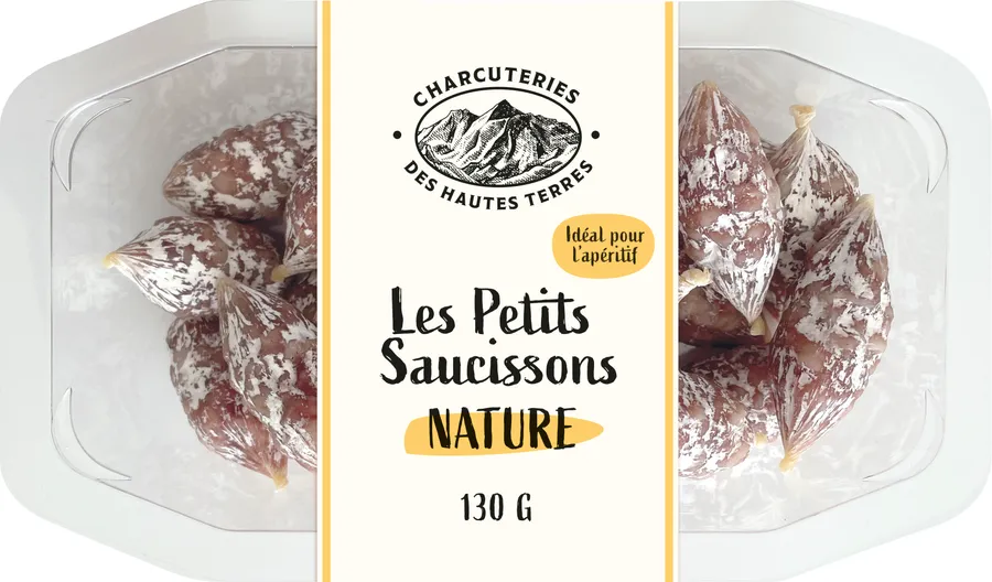 Aoste dried mini sausage natural 130 g
