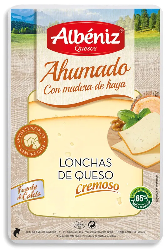 Albeniz smoked cheese sliced ​​60 g