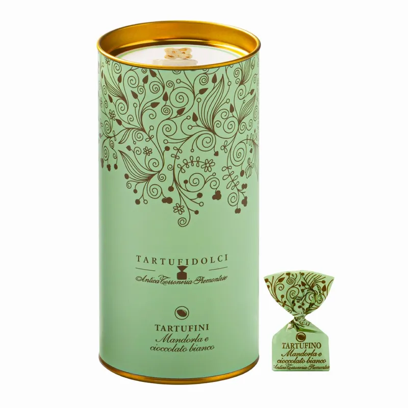 Antica Torroneria Piemontese Almond Truffles with White Chocolate 160 g