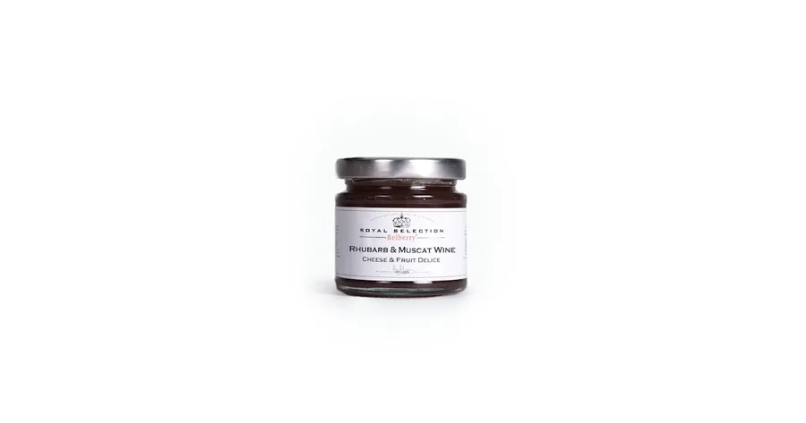 Belberry rhubarb jam with muscat wine 130 g