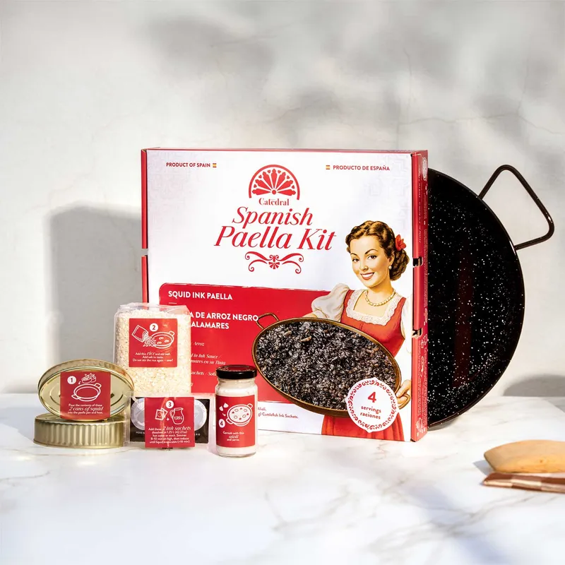 Squid Ink Paella Kit