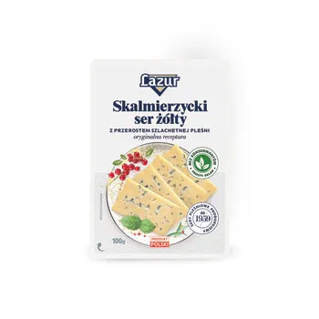 Sinihallitusjuust LAZUR Skalmierzycki viilud 100g 
