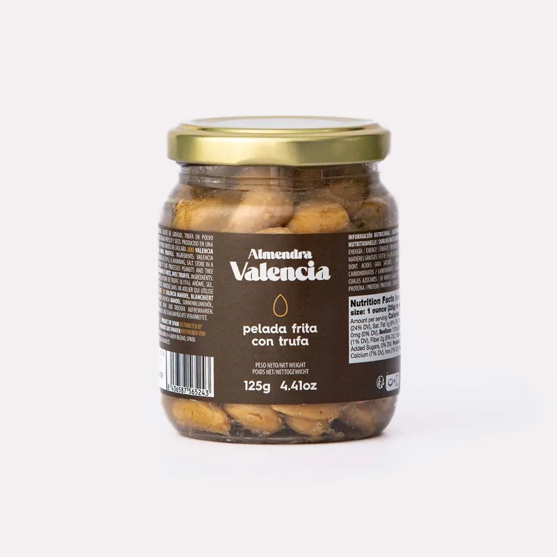 Röstitud Valencia mandel trühvliga 125 g