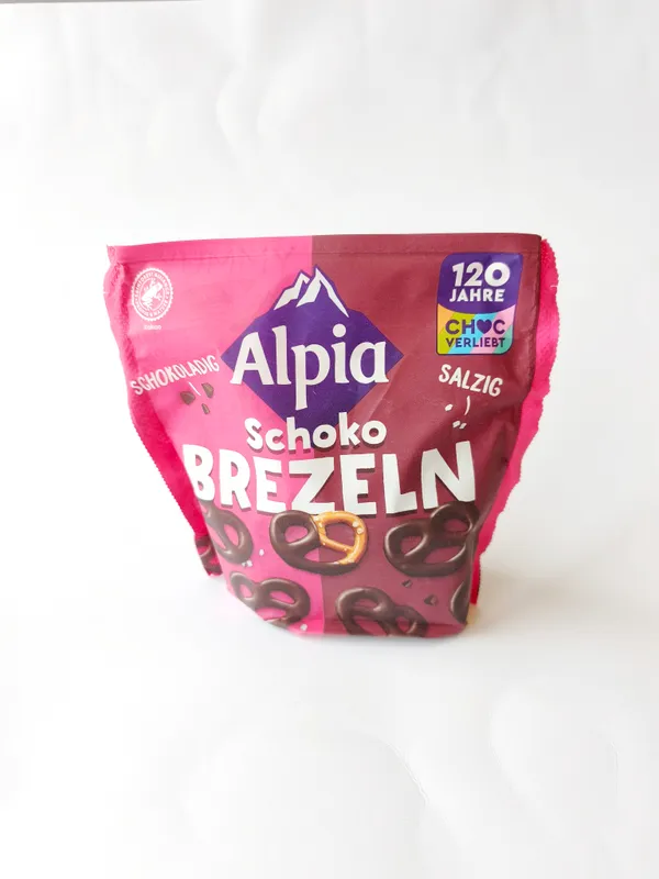 Pretzels with Alpia Dark Chocolate – 140 g