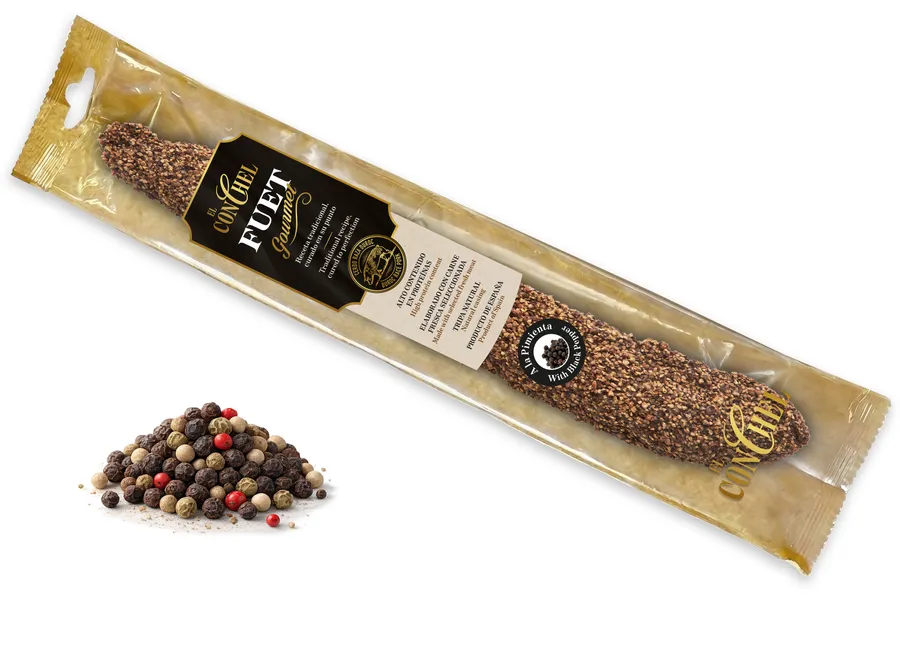 Fuet Extra Vahemere maitsete ja musta pipraga 180 g