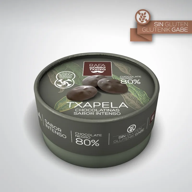 Tume šokolaad 80% “Intense” 60 g topsis bareti-kujulised