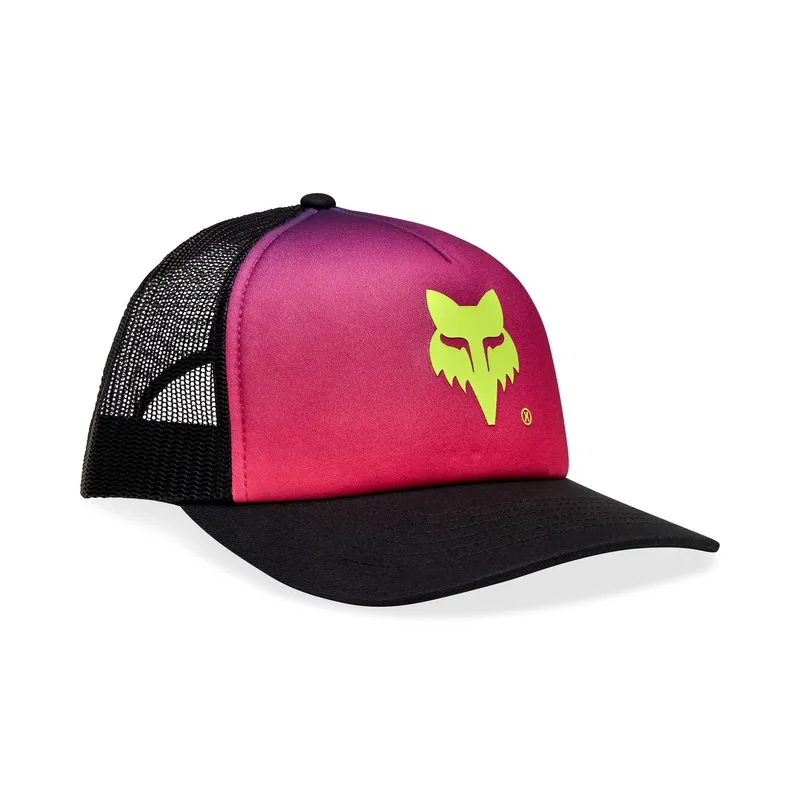 Fox W Elevated Trucker lady cap pink