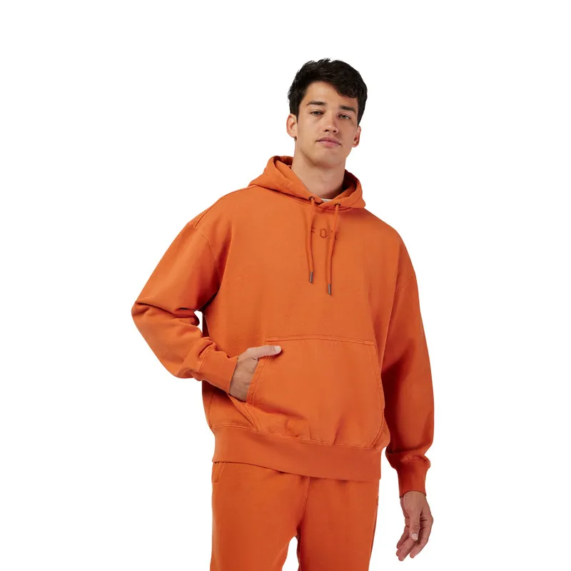 Fox Wordmark kapuutsiga pusa oranž