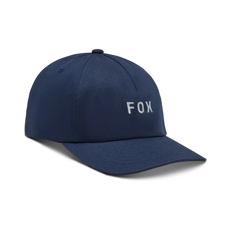 Fox Wordmark tagant reguleeritav müts sinine