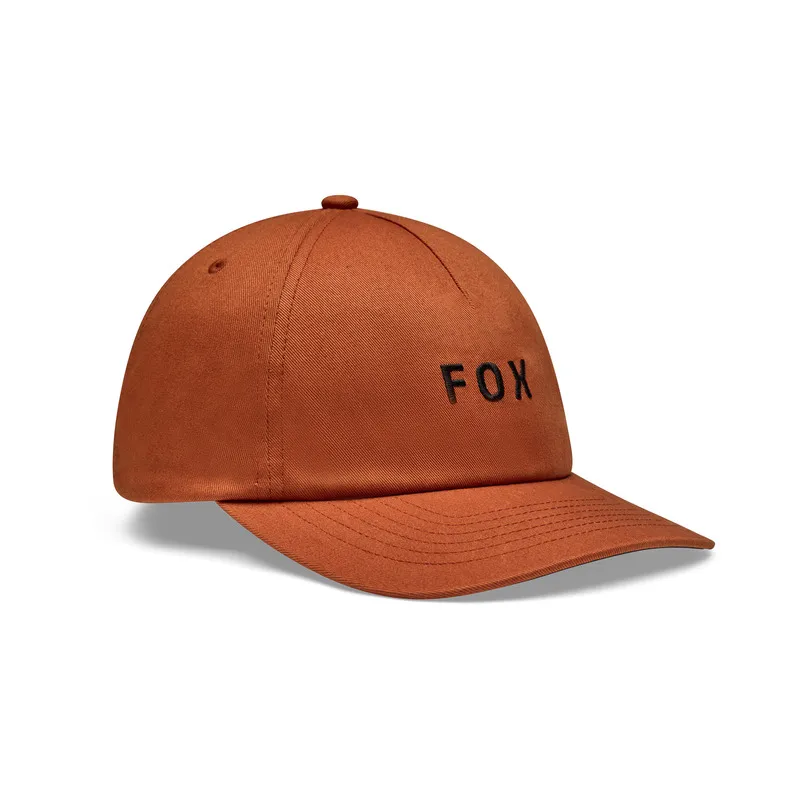 Fox Wordmark tagant reguleeritav müts oranž