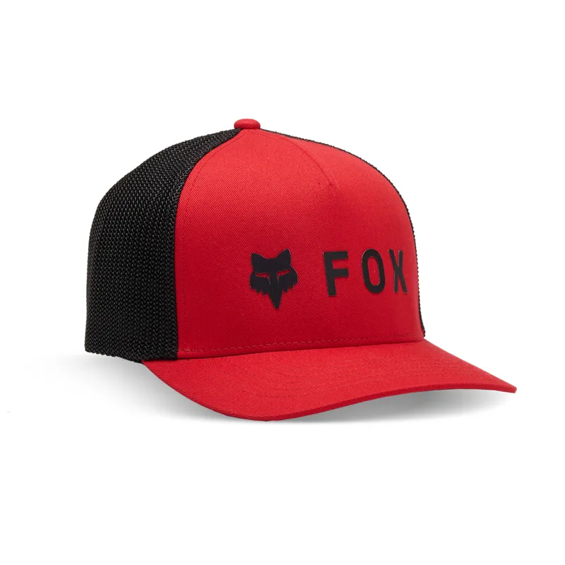 Fox Absolute flexfit müts punane/must