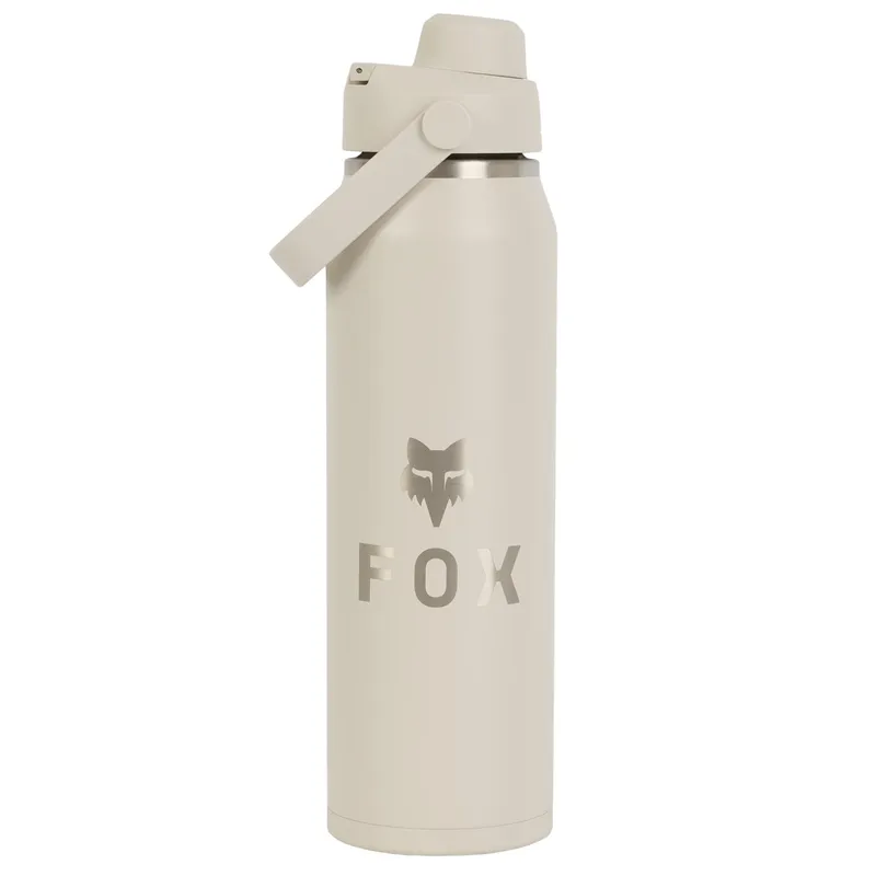 Fox X Camelbak thermos bottle beige