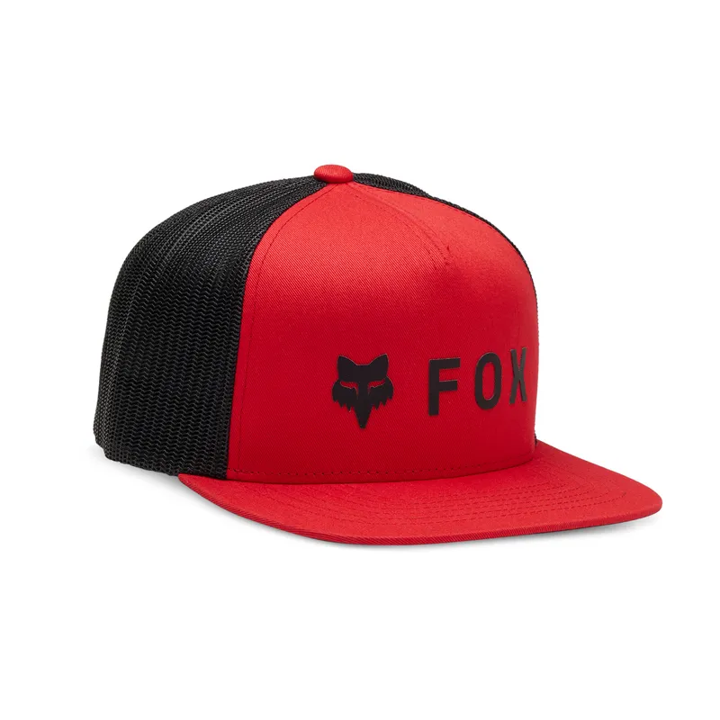 Fox Absolute mesh snapback müts punane