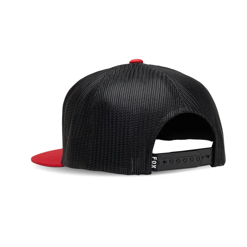 Fox Absolute mesh snapback müts punane