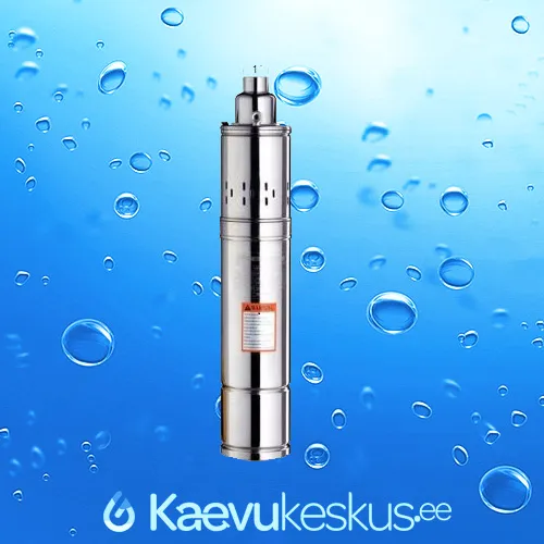 Puurkaevupump AquaMerk SS 370-4″ 0,37kW 230V
