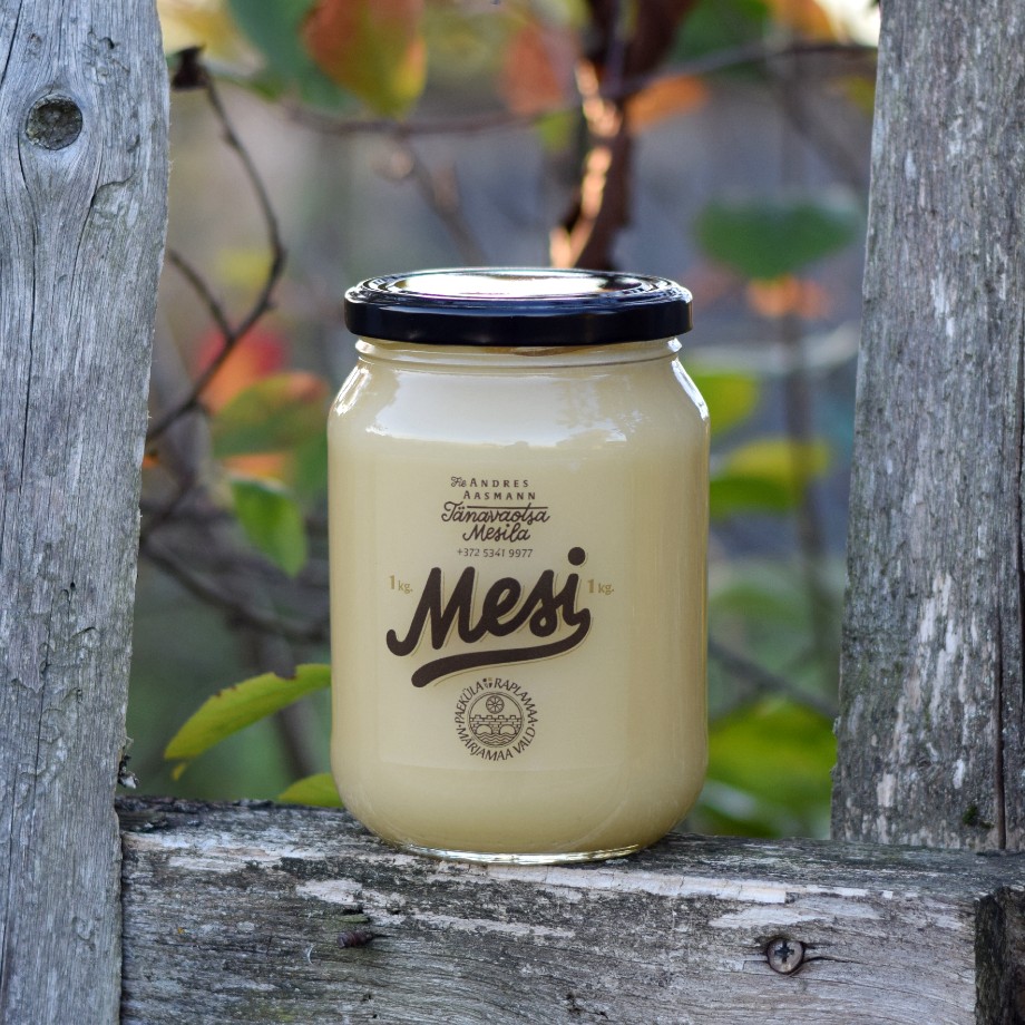 Tänavaotsa kreemjas mesi 1kg