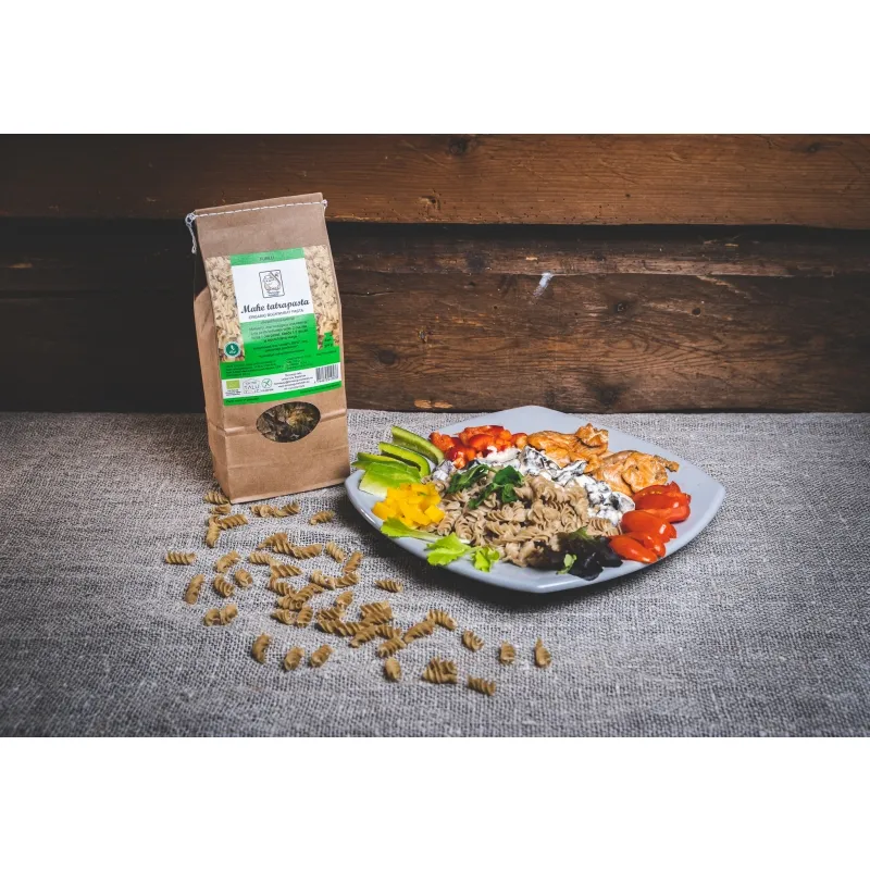 Organic buckwheat pasta with egg FUSILLI 300g