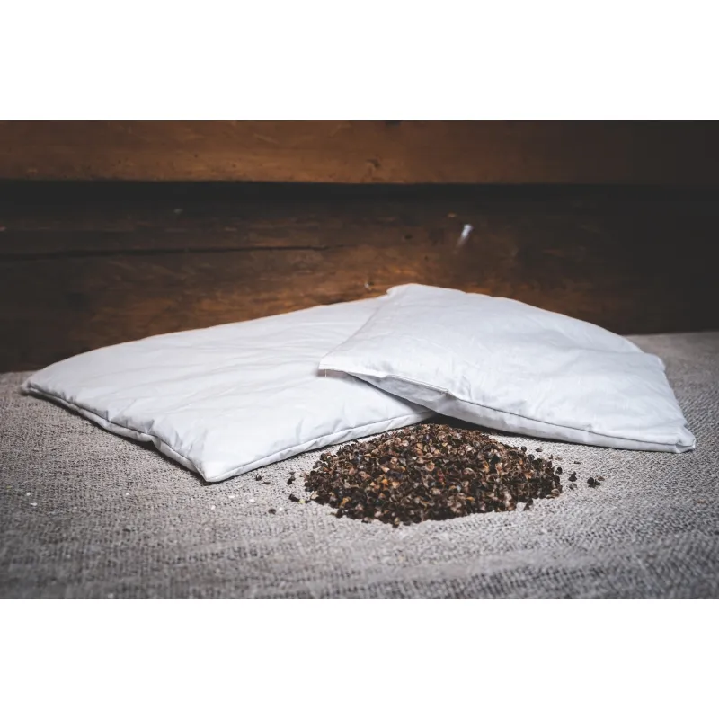 Buckwheat husk pillow 40x50 cm