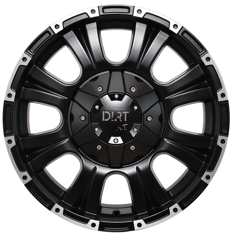 4x Velg Dirt D13 8×17 ET40 5×118/130