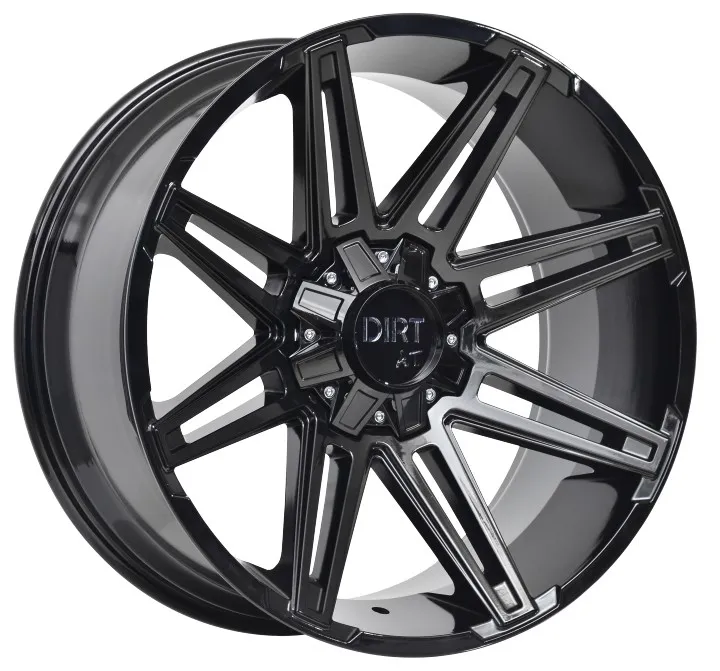 4x Velg Dirt D88 9×20 ET25 5×120/127