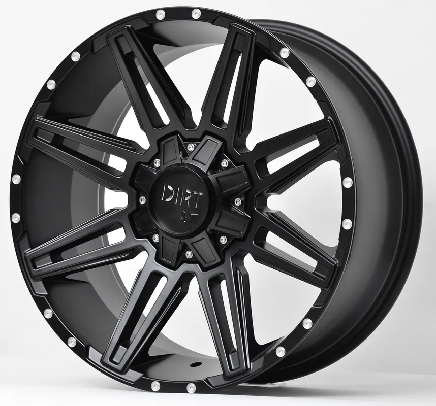 4x Velg Dirt D88 9×20 ET25 5×120/139,7