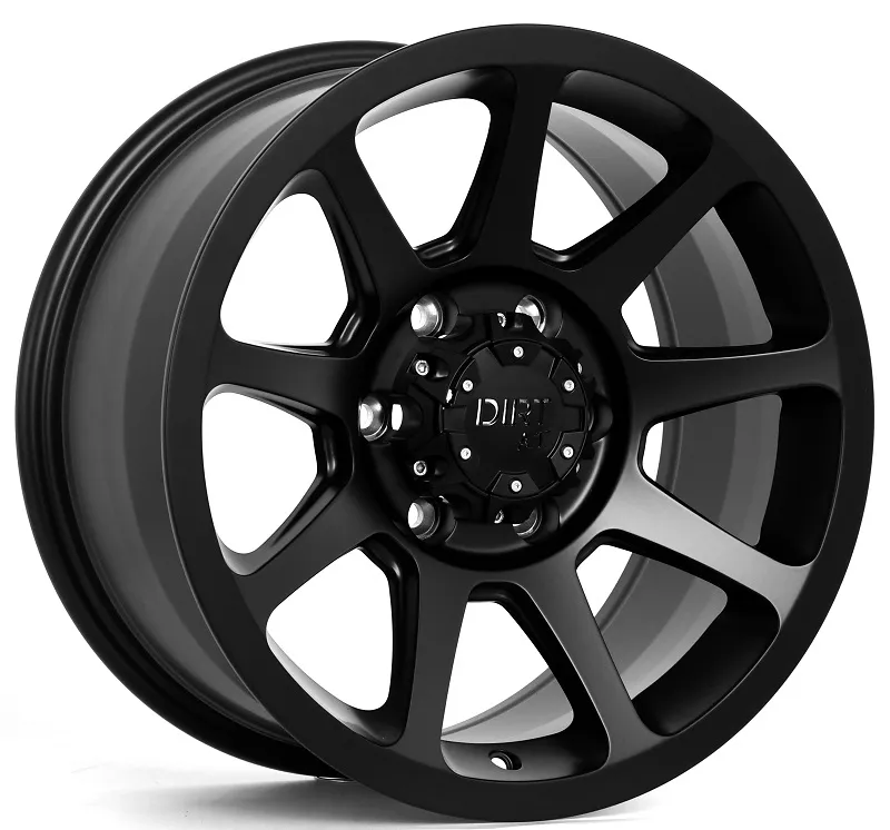 4x Velg Dirt D61 8,5×17 ET18 6×139,7