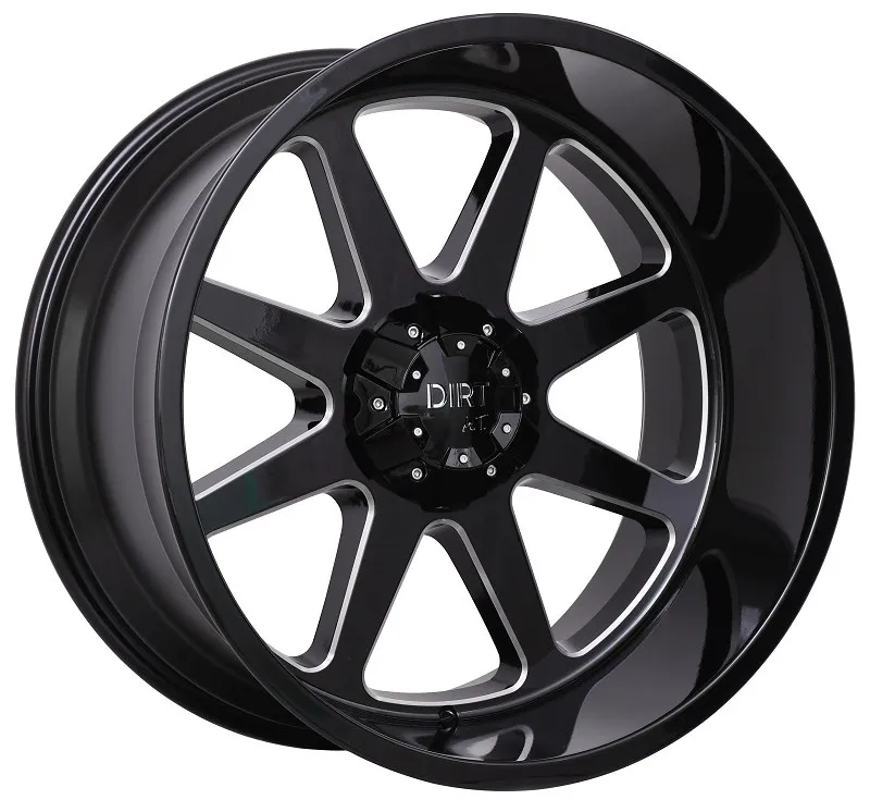 4x Velg Dirt D65 12×22 ET-44 5×127/139,7