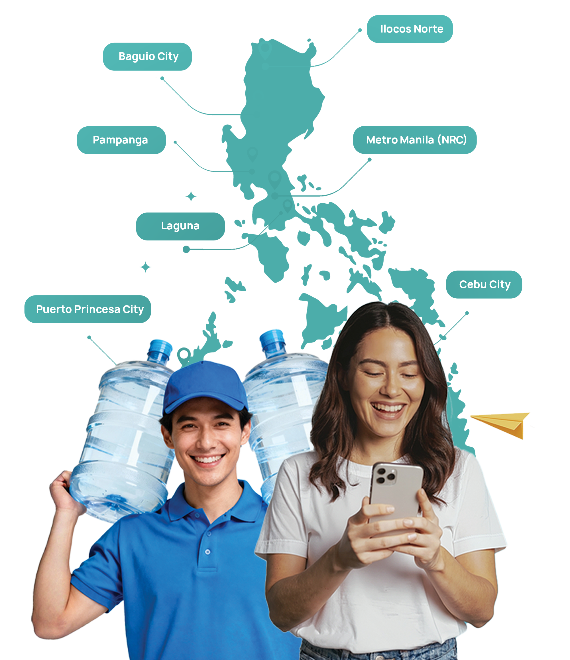 Person working on a laptop with notes