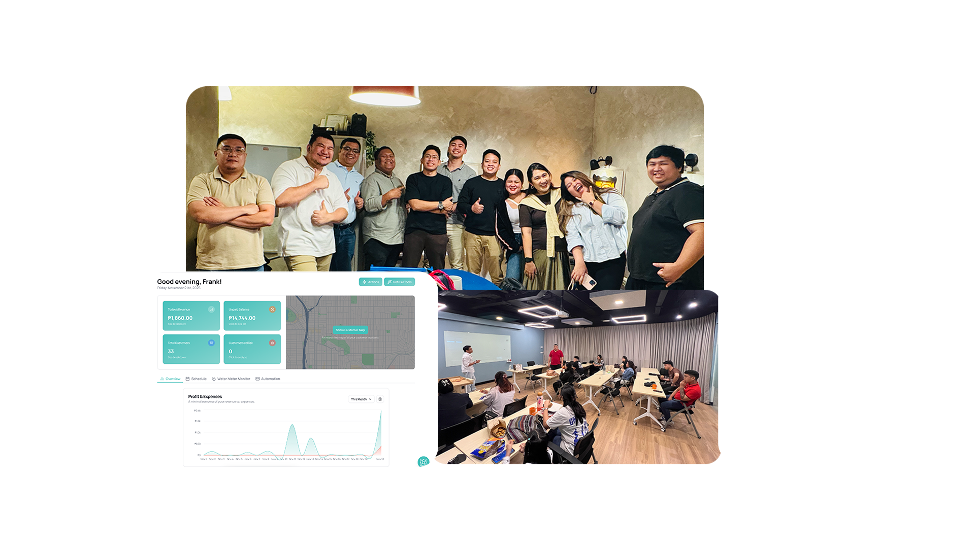 With renewed purpose, the team expanded and launched the Smart Refill business, automating water refills for homes and businesses.