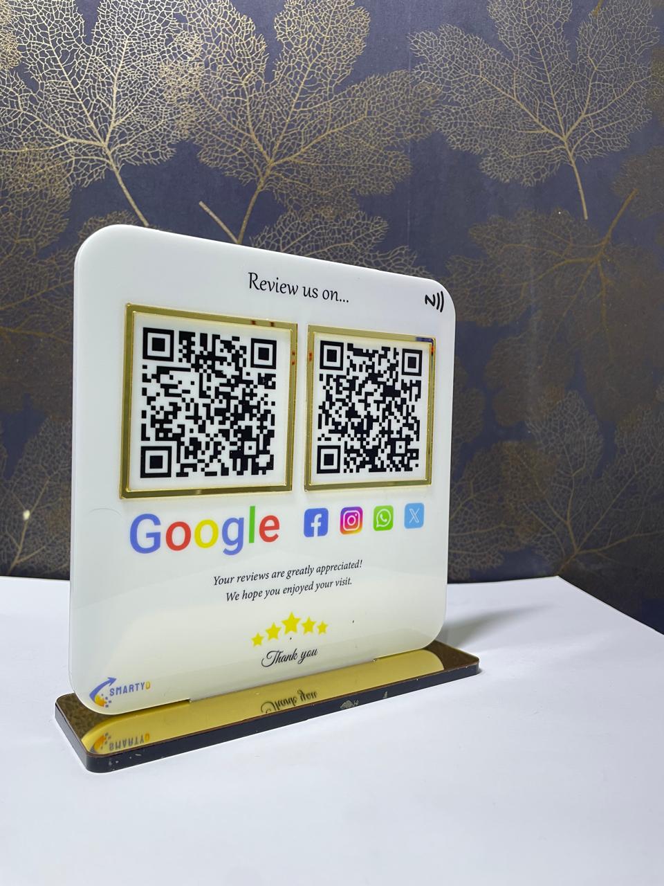 Google Review Standee
