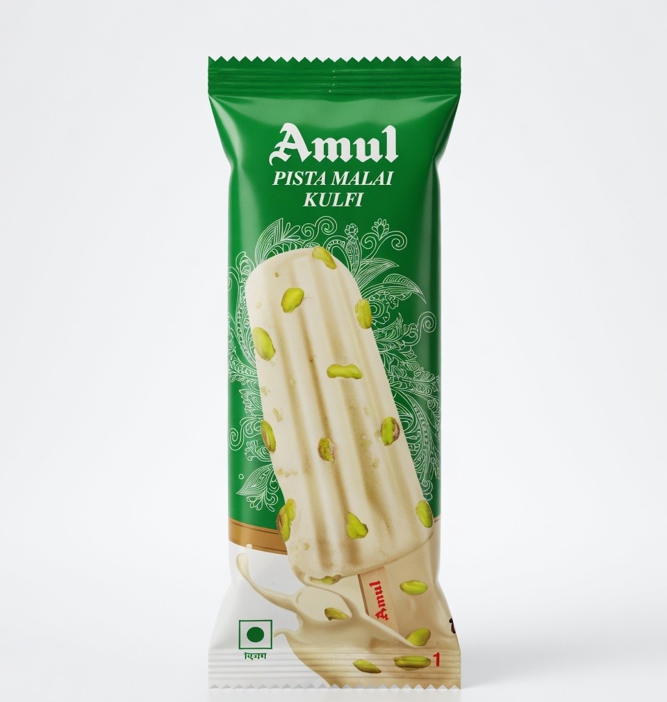 Amul Pista Malai Kulfi