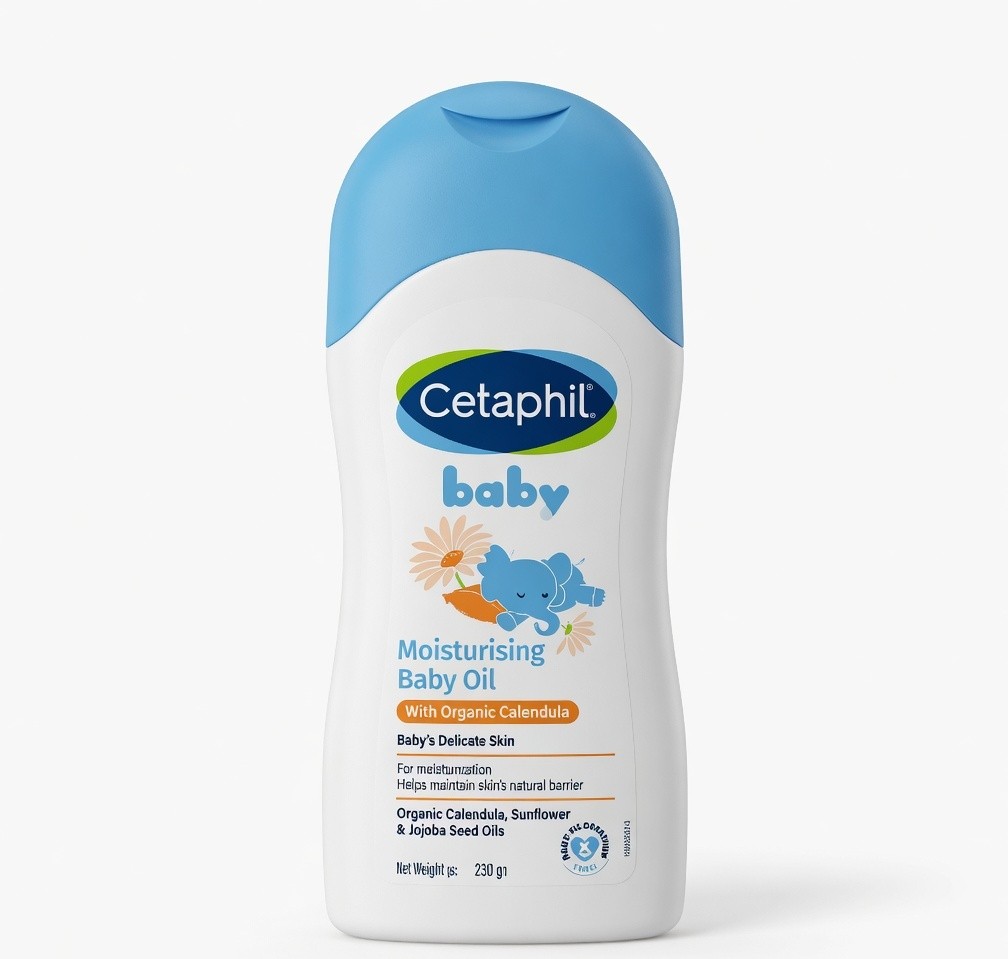 CETAPHIL BABY MOISTURISING BABY OIL 200ML