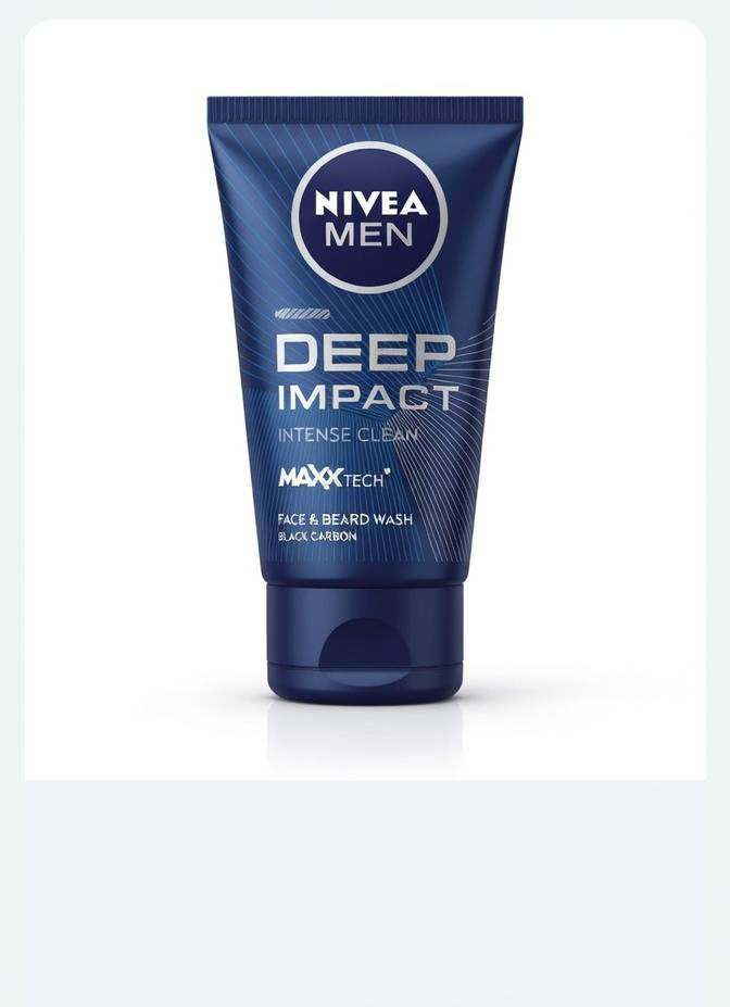 NIVEA MEN DEEP IMPACT MAXX FACE BEARD WASH 100ML