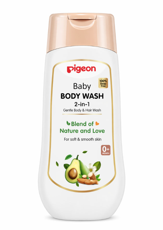 PIGEON BABY BODY WASH 200ML