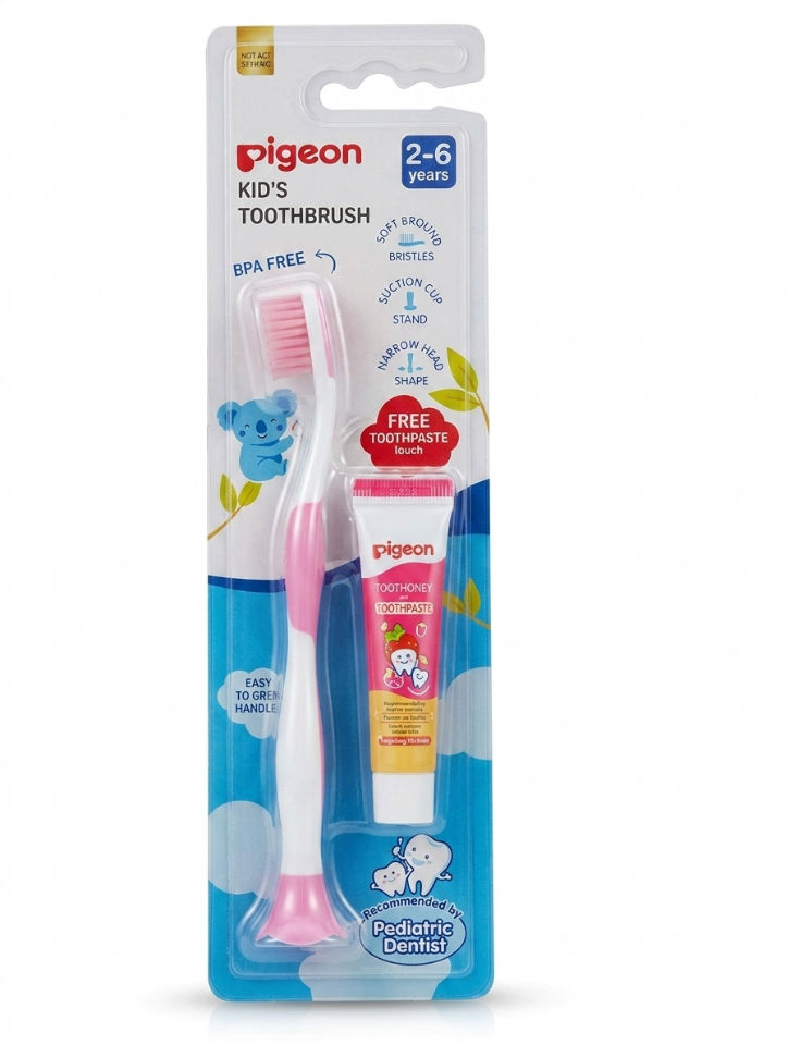 PIGEON KIDS TOOTHBRUSH 2TO6 YEAR