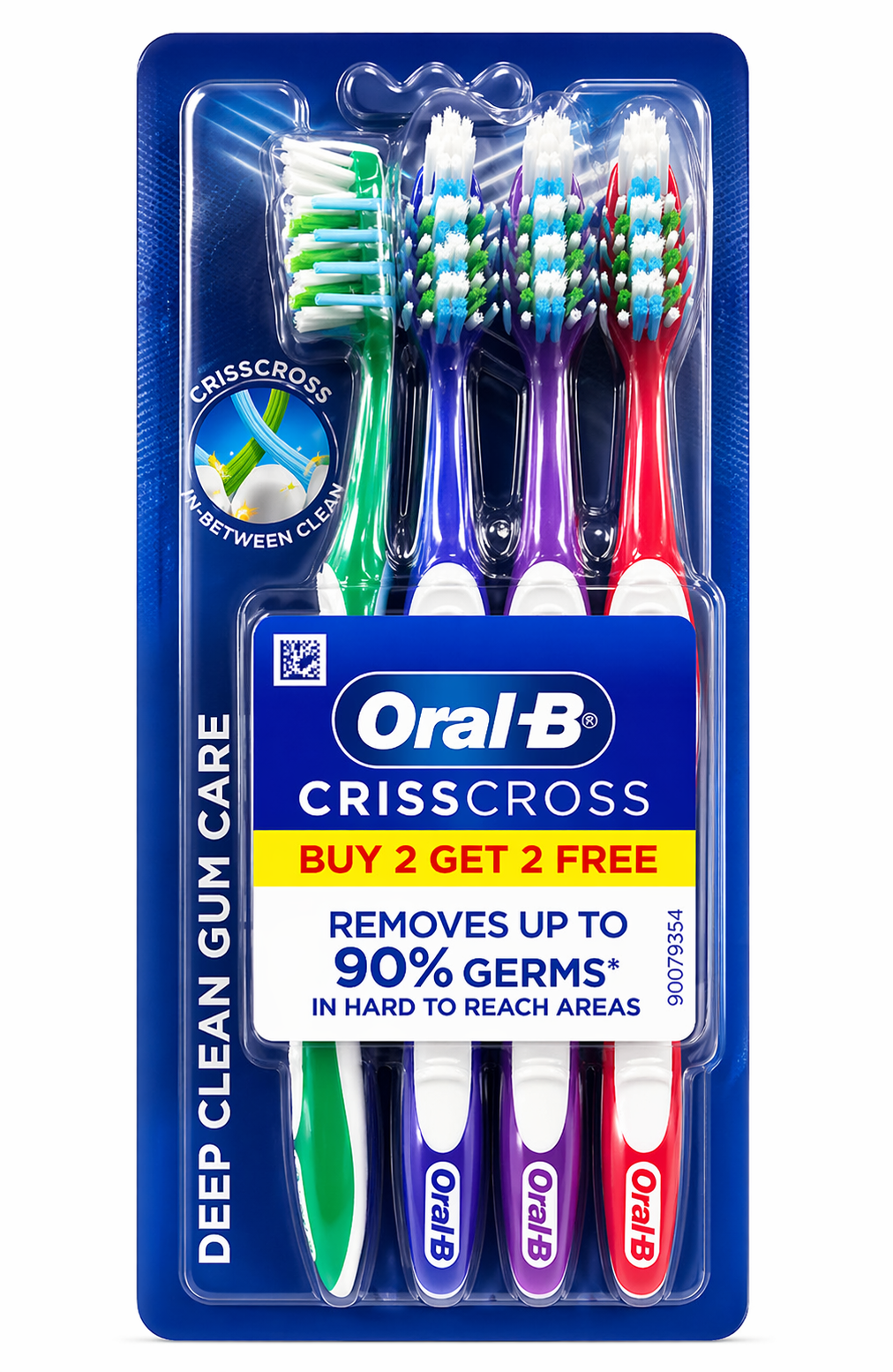 ORAL-B CRISSCROSS BUY 2 GET 2 FREE 4N