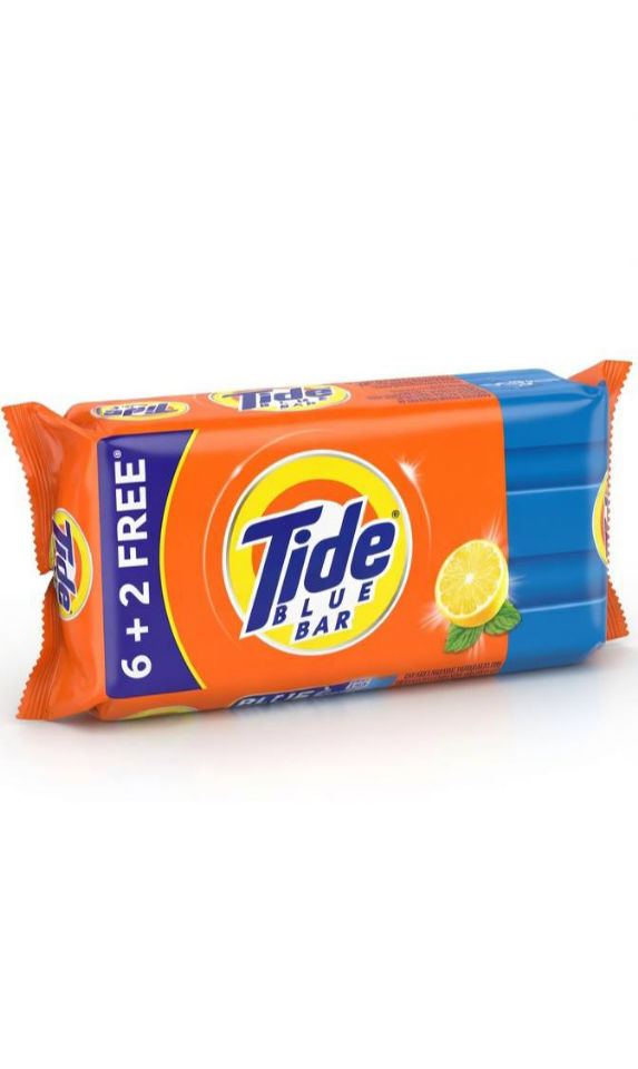 TIDE BLUE BAR 6+2 FREE 1.6KG
