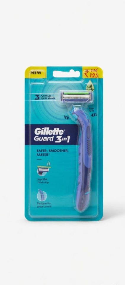 GILLETTE GUARD 3IN1