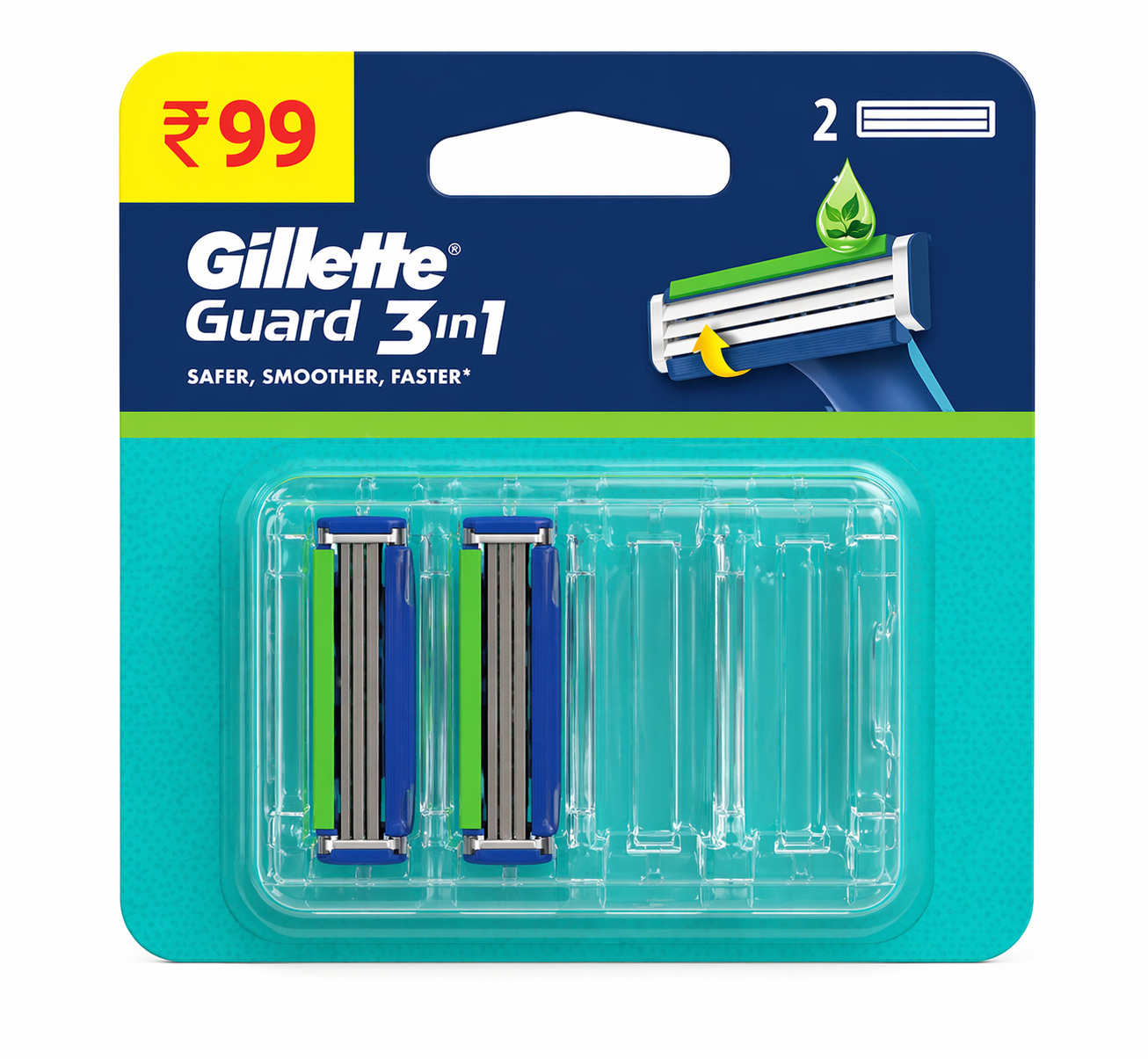 GILLETTE GUARD 3IN1