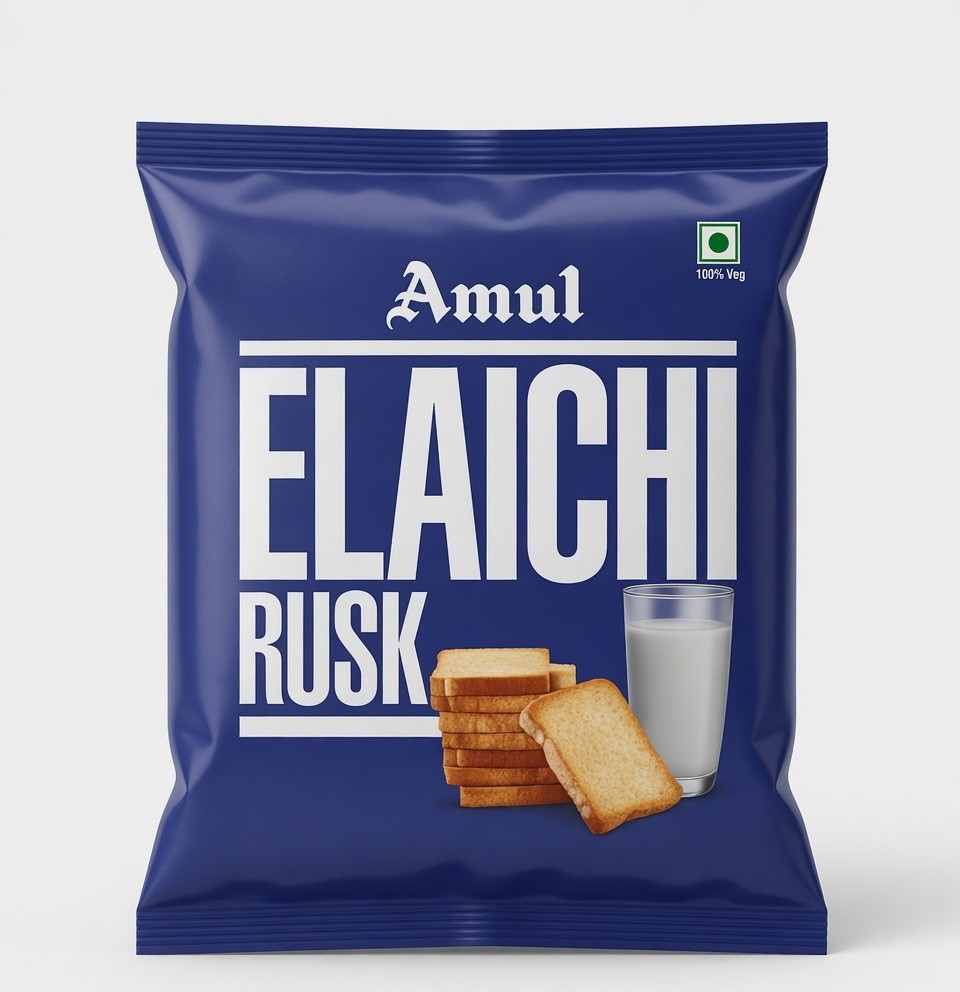 Amul Elaichi Rusk